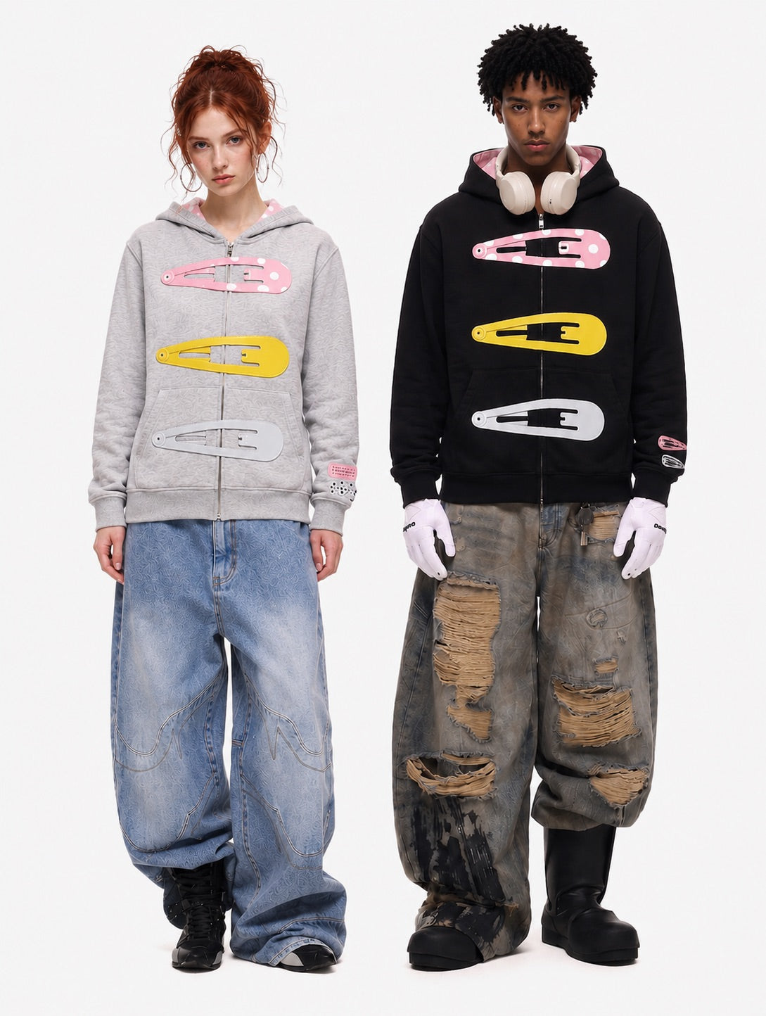 Harajuku Clip Hoodie