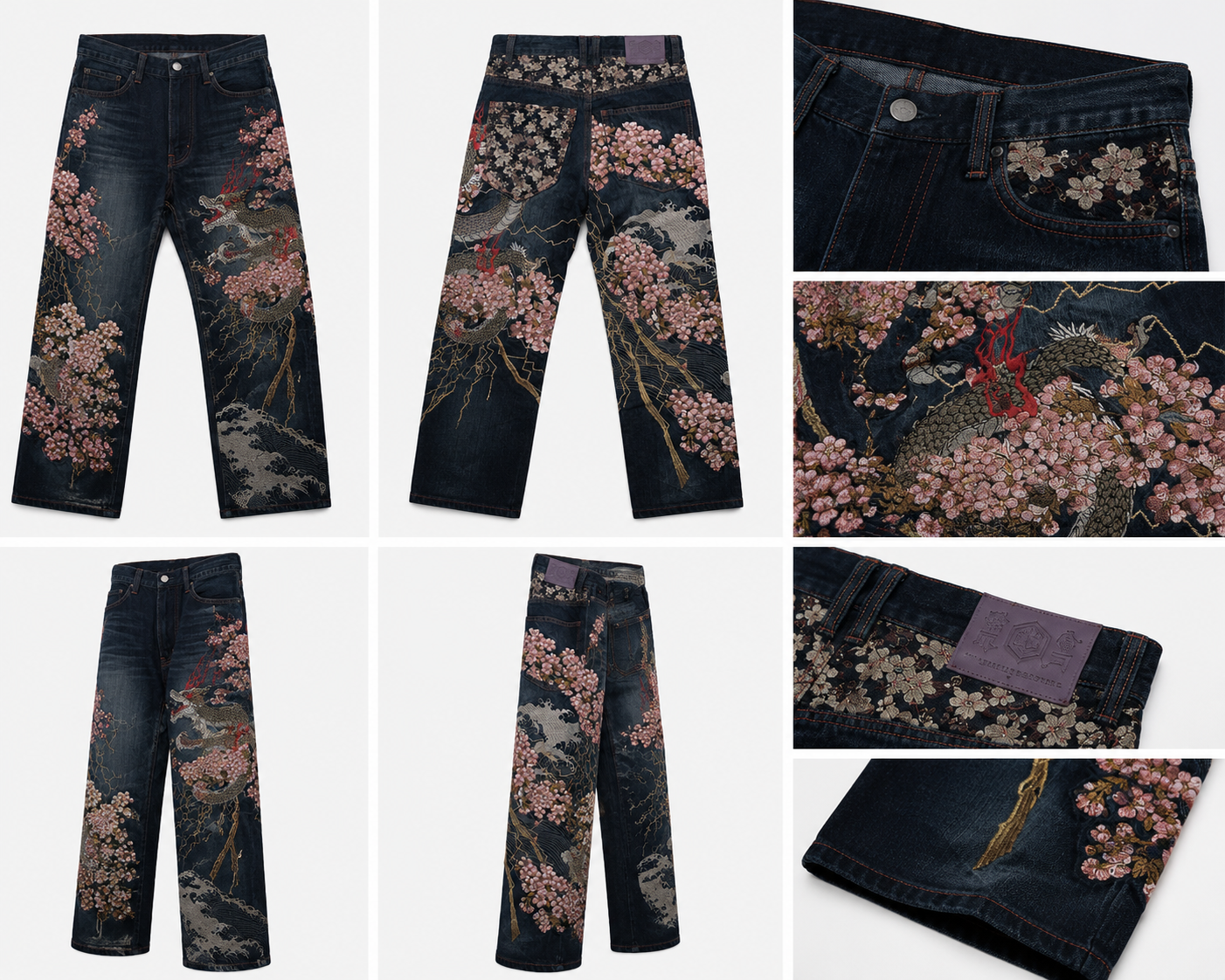 Harajaku Sakura Denim