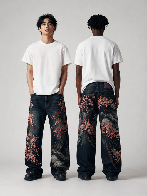Harajaku Sakura Denim